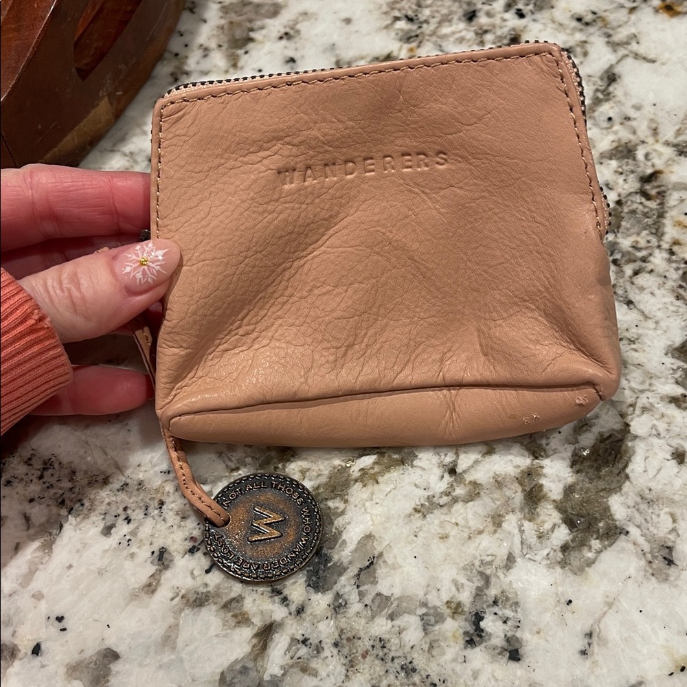 Wanderers Tan Leather card case